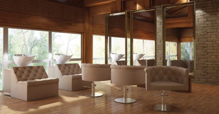 Fotel fryzjerski MALI