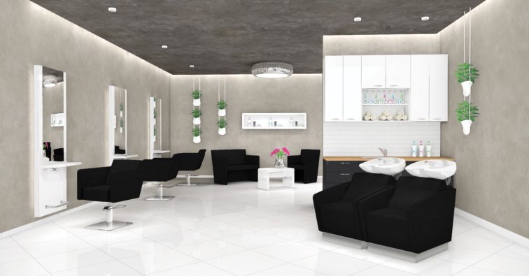 Fotel fryzjerski QUADRO