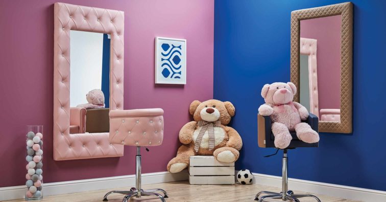 Fotel fryzjerski KID dla najmłodszych klientów salonu