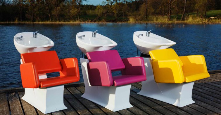 Fotel fryzjerski LEA