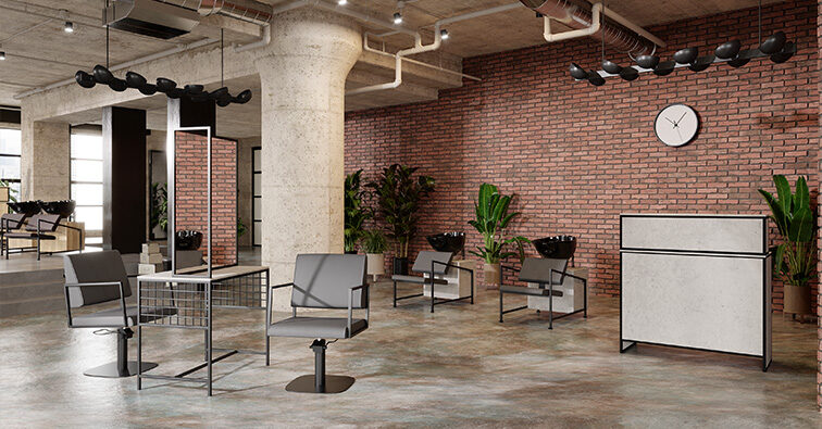 Fotel fryzjerski LOFT